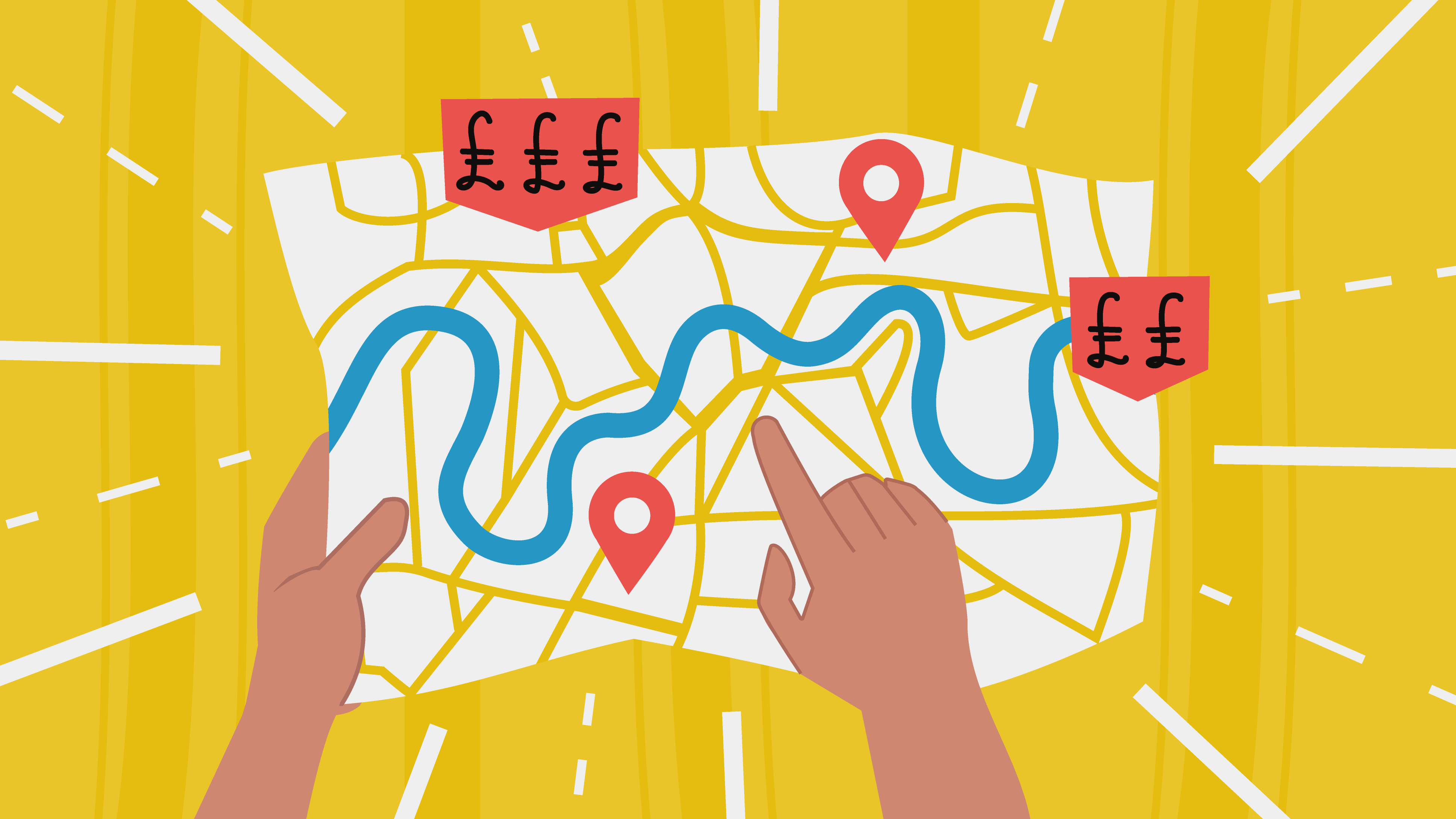 London Low Cost Venues Map graphic London Low Cost Venues Map graphic