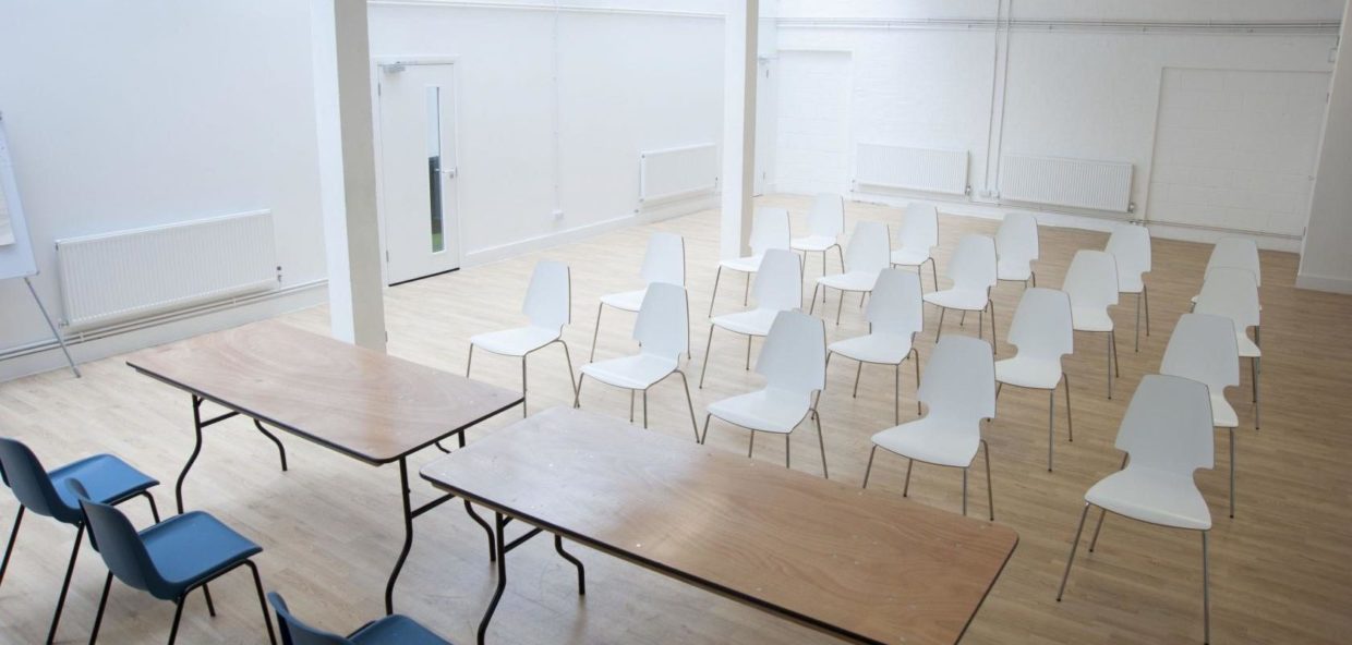 Cardboard Citizens rehearsal room, London Cardboard Citizens rehearsal room, London
